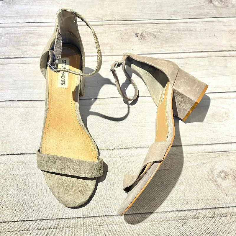 Sandals Heels Block By Steve Madden  Size: 8.5