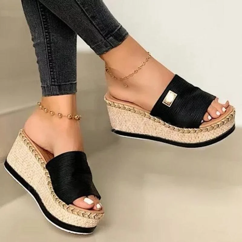 Summer Wedge Sandal Shoes