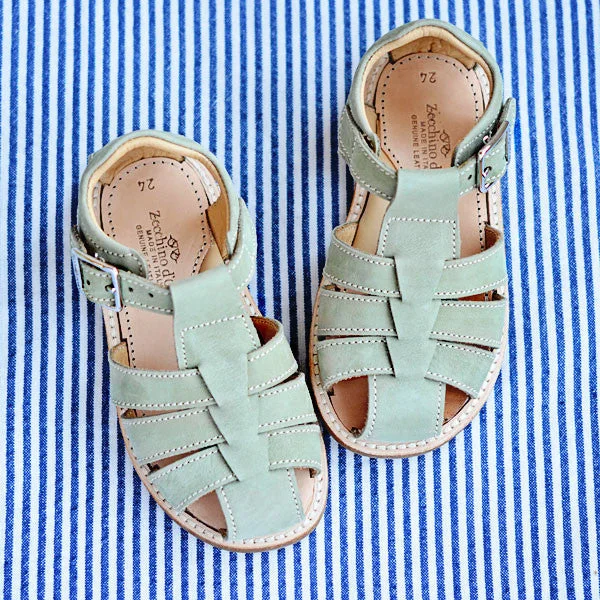 Zecchino d'Oro Boys Light Green Sandal