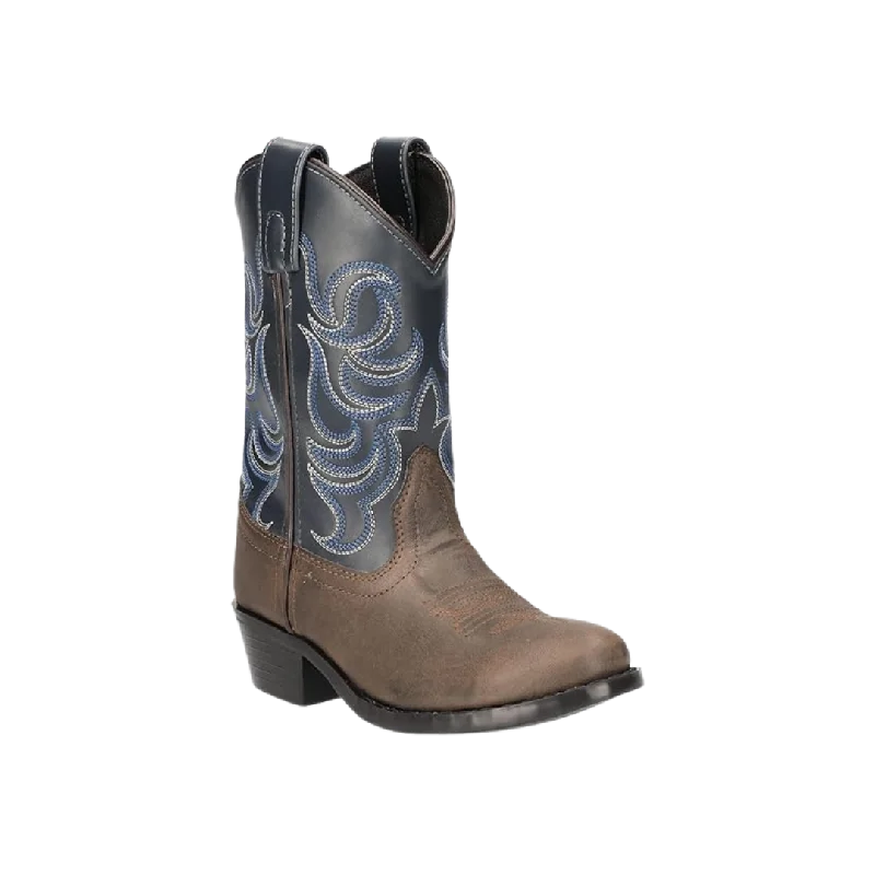 Smoky Mountain Kid's Brown Western Boots