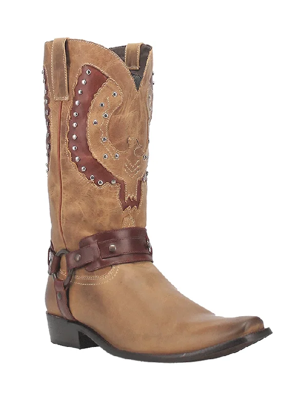 Dingo DI851 Mens War Eagle Leather Boot Natural