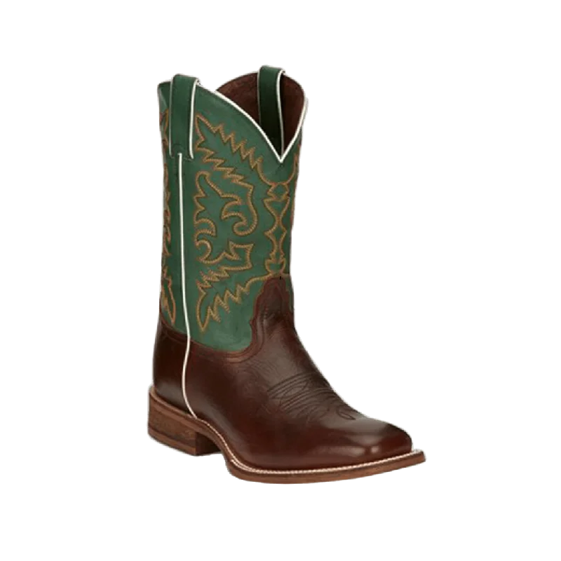 Nocona Men's Honey Brown Cowhide Square Toe Boots