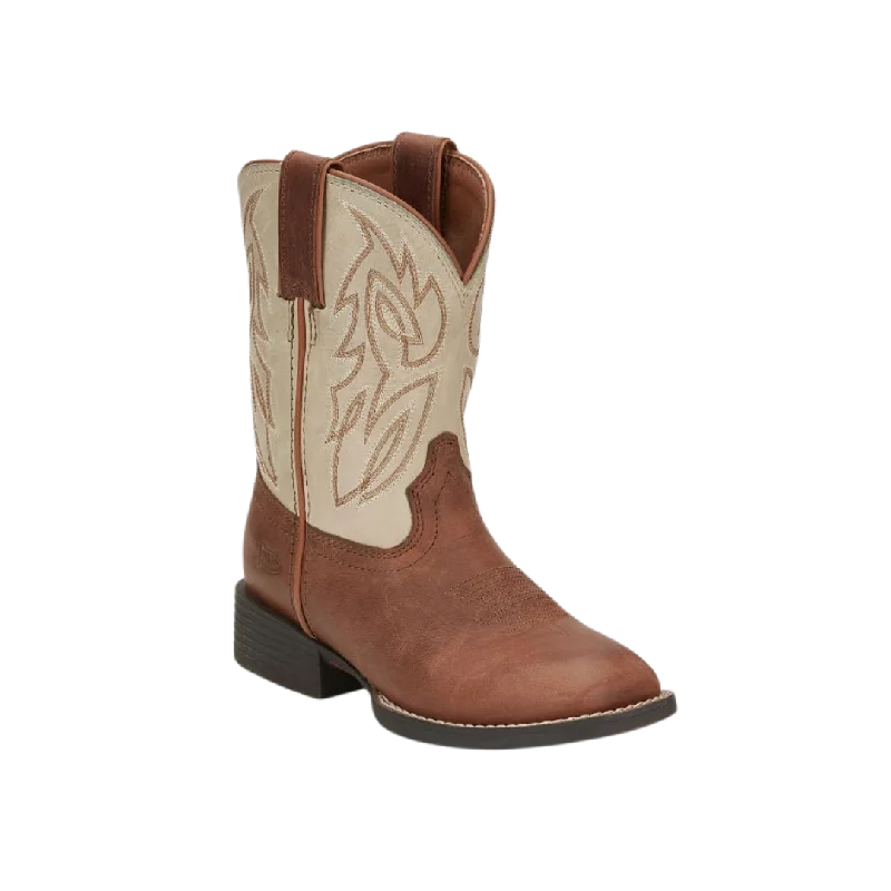 Justin Boots Kid's Canter Brown Boots