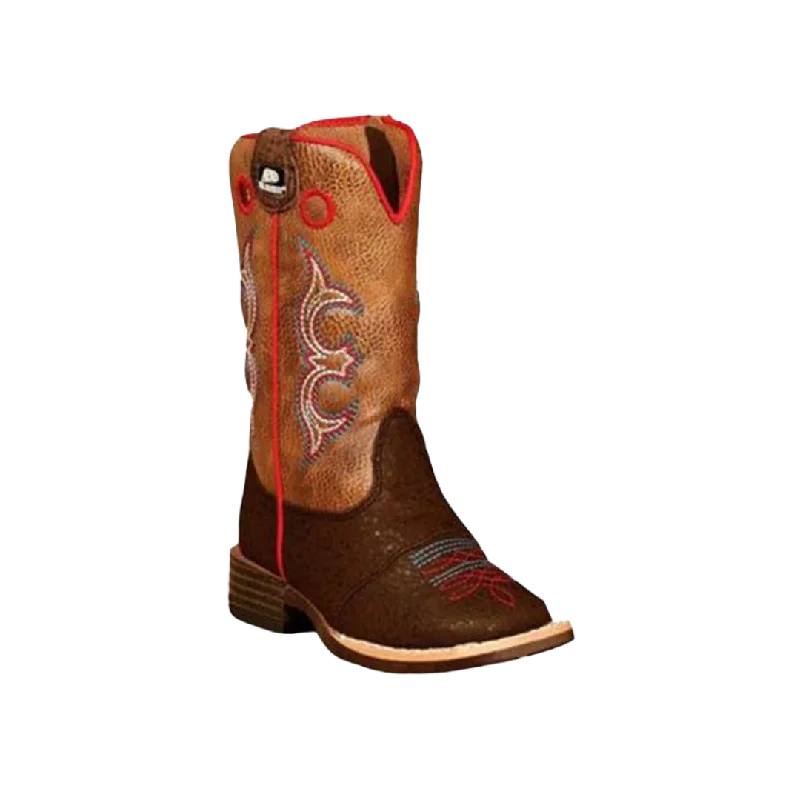 Double Barrel Kid´s Kolter Zip Square Toe Western Boots