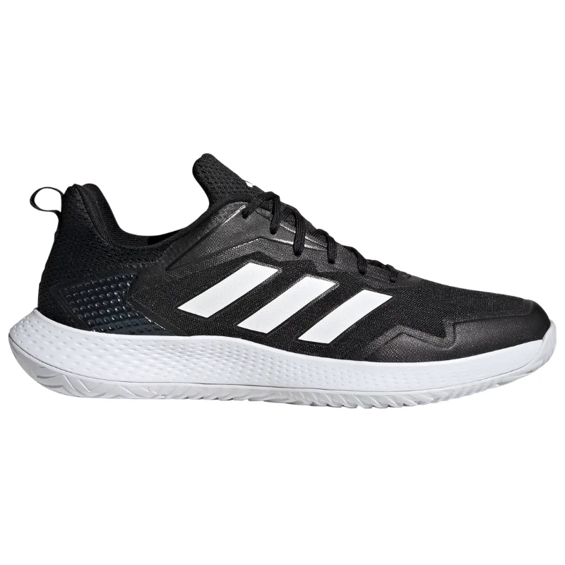 Adidas Defiant Speed Mens Tennis Shoes - Core Black / White / Grey Four