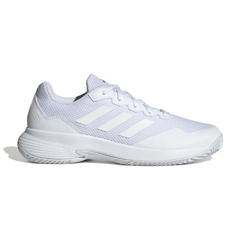 Adidas Performance Game Court 2 Men Tennis Shoes - FTWWHT/FTWWHT/MSILVE