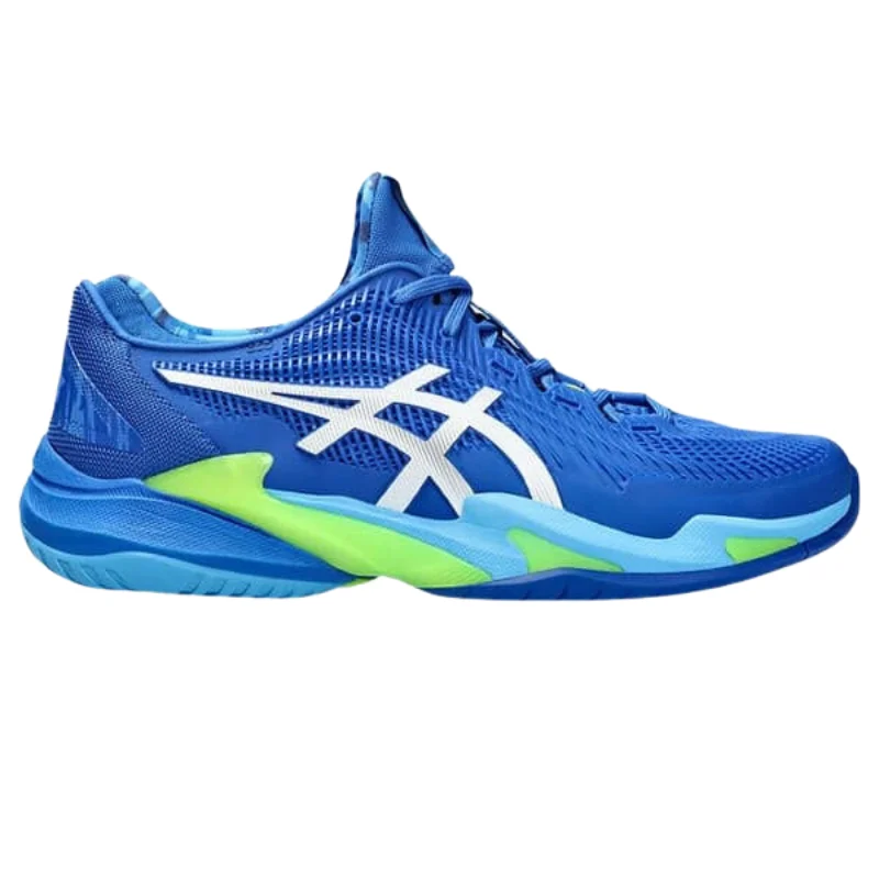 Asics Court FF 3 Novak Mens Tennis Shoes  - Tuna Blue/White