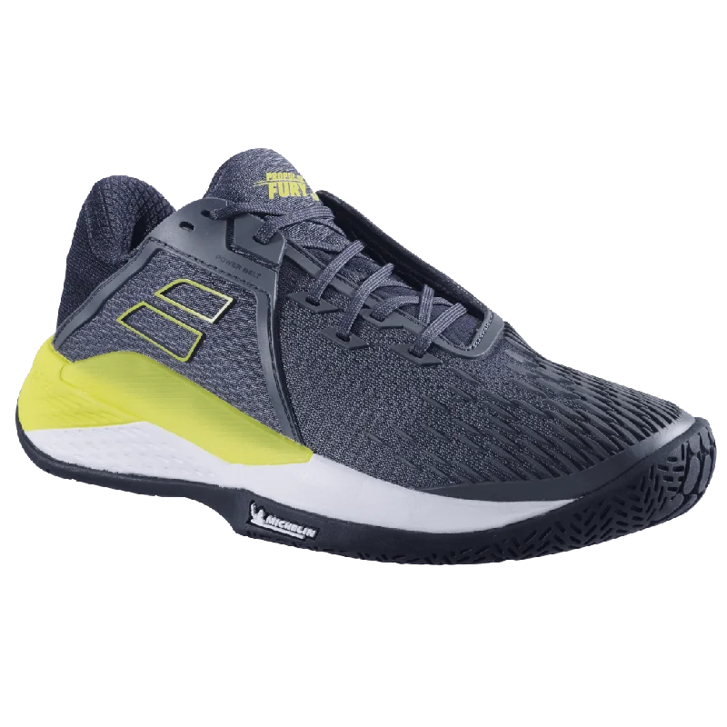 Babolat Men's Propulse Fury 3 All Court (Grey Aero)