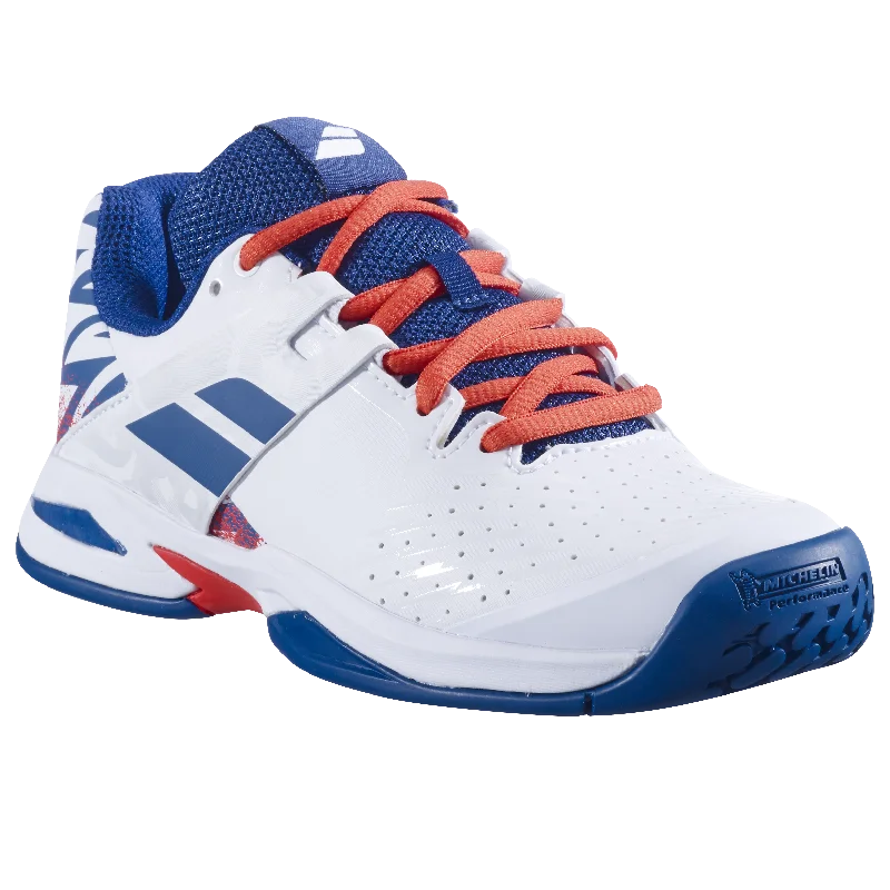 Babolat Men's Propulse Fury 3 All Court (White/Navy)