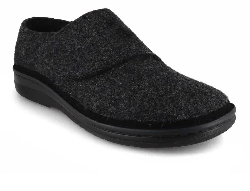 Berkemann BERKOFLEX Men Slippers 'Balian', dark gray