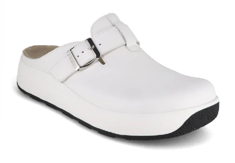 Berkemann BERKOFLEX Women Clogs 'Dianna', white