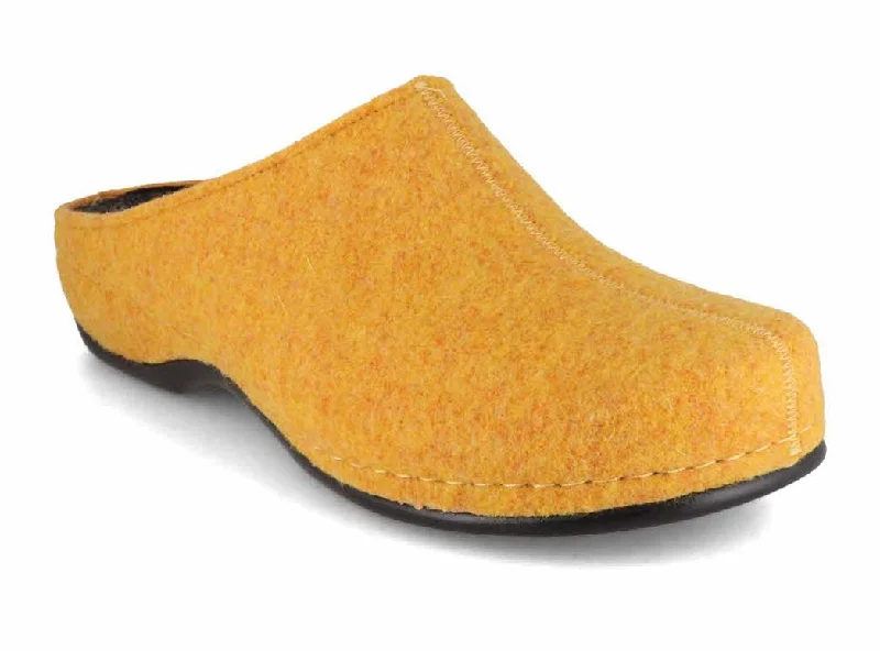 Berkemann BERKOFLEX Women Clogs | 'Florina', deep orange