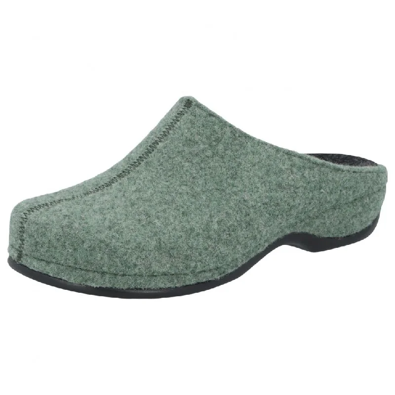 Berkemann BERKOFLEX Women Slippers 'Florina', green