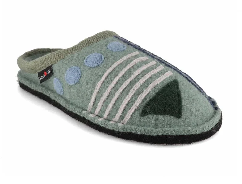 HAFLINGER Women Felt Slippers 'Flair Zenit', kiwi