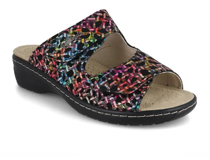 HICKERSBERGER Hallux Women Mules 'Milano', black multi