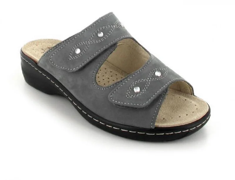 HICKERSBERGER Sandal | Milano, Grey