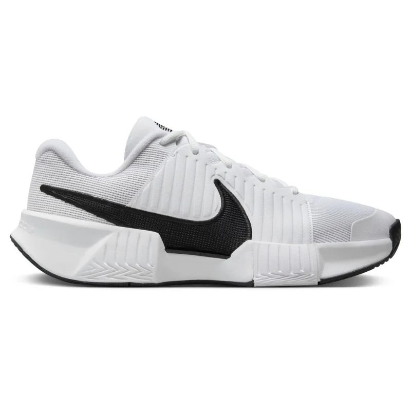 Nike GP Challenge Pro Men Hard Court Tennis Shoes - White/Black-White