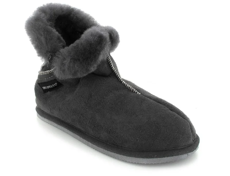 SHEPHERD Slipper Boot | Oskar, Asphalt