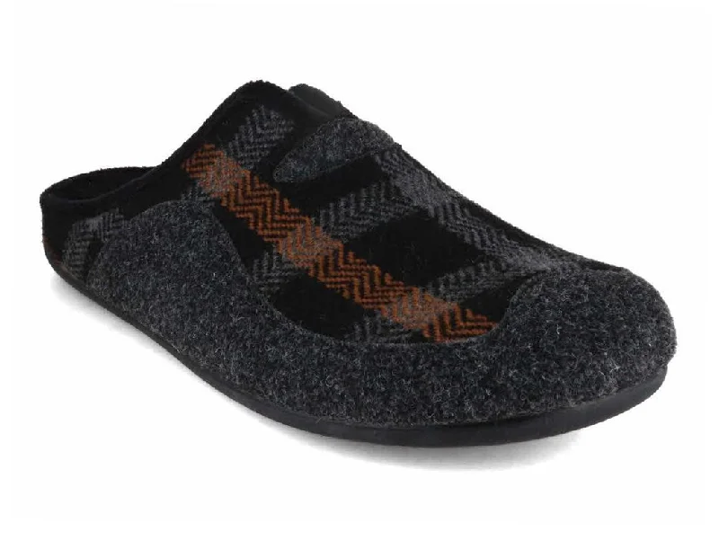 Varomed vital Men Slippers 'Christoph', black