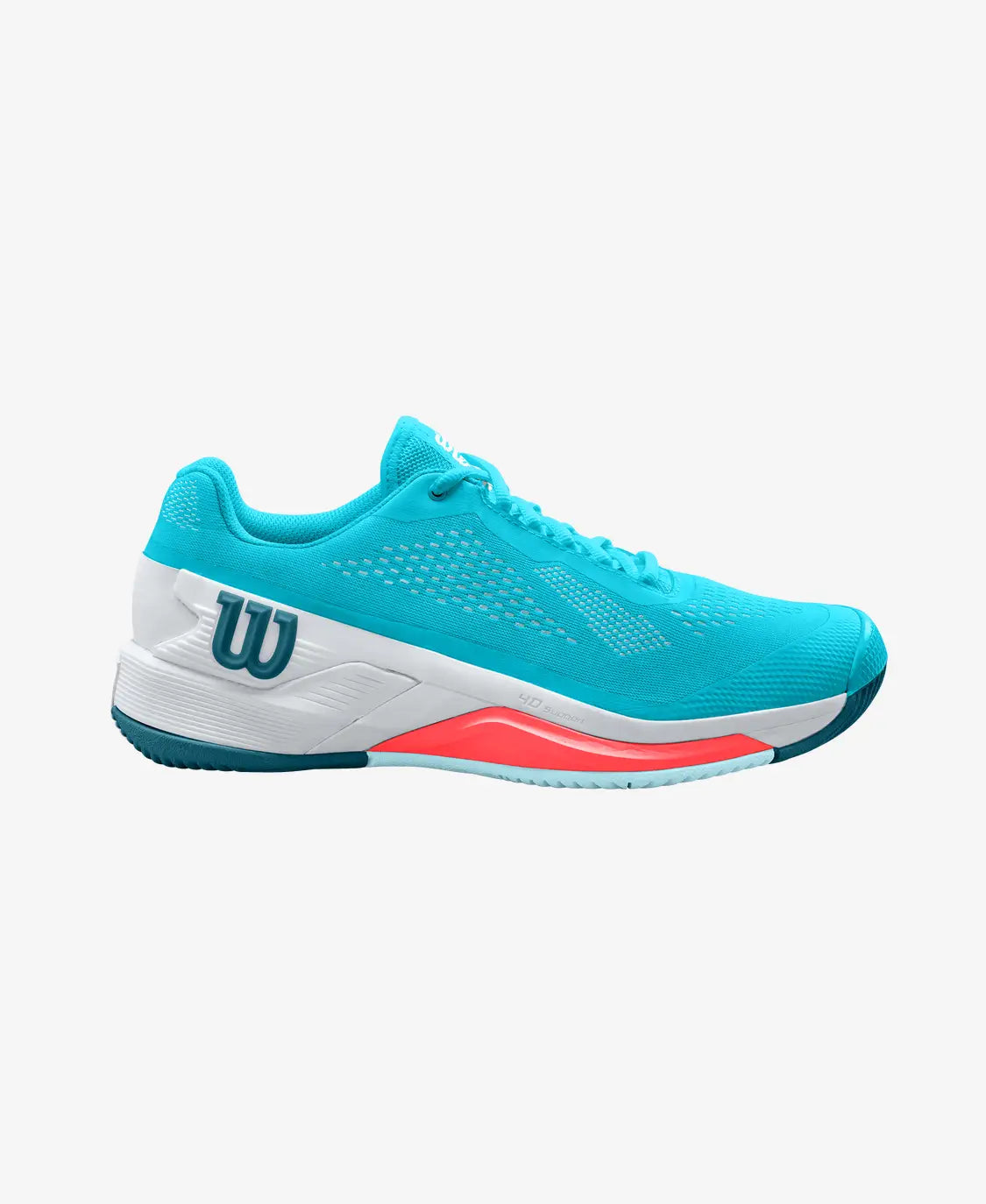 Wilson Women's Rush Pro 4.0 (Blue/White/Coral)