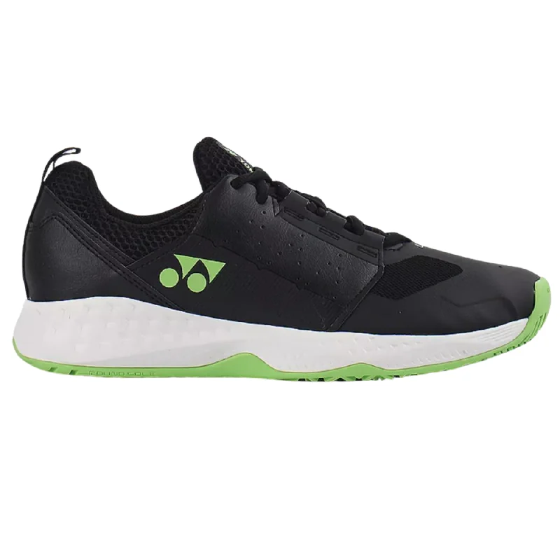 Yonex Lumio 4  All Court Mens Tennis Shoes 2024 - Black/Lime Green